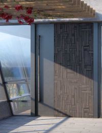 Portes Team Axis en stratifié HPL et tôle d'aluminium peinte